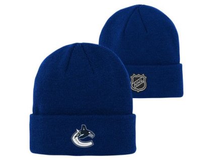 Dětská zimní čepice Vancouver Canucks NHL Cuffed Knit