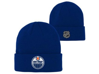 Dětská zimní čepice Edmonton Oilers NHL Cuffed Knit