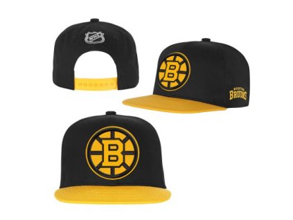 Dětská kšiltovka Boston Bruins NHL Essentials Flatbrim Snapback