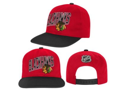 Dětská kšiltovka Chicago Blackhawks  Essentials Deadstock Snapback