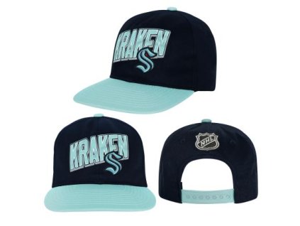 Dětská kšiltovka Seattle Kraken NHL Essentials Deadstock Snapback