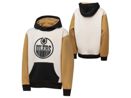 Dětská mikina Edmonton Oilers NHL Color Blocked Flc Hd