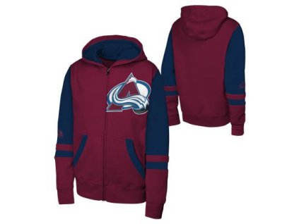Dětská mikina Colorado Avalanche NHL Face Off Fz Flc Hd