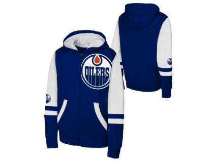 Dětská mikina Edmonton Oilers NHL Face Off Fz Flc Hd