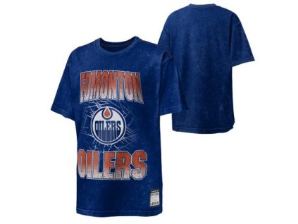 Dětské tričko Edmonton Oilers NHL Time To Shine Cnk Mw Tee