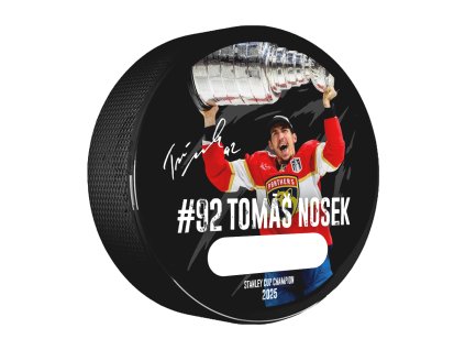 Puk podpisový Tomáš Nosek #92 Stanley Cup Champion 2025 Florida Panthers