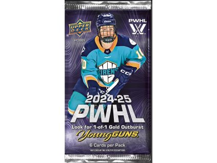 Hokejové Karty NHL 2025 Upper Deck Women’s Hockey PWHL Hobby Balíček