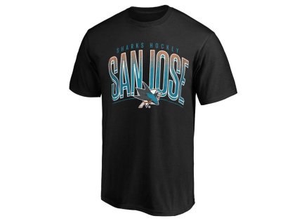 Pánske tričko San Jose Sharks NHL Team Arch Graphic T-Shirt