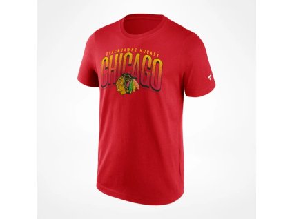 Pánské tričko Chicago Blackhawks NHL Team Arch Graphic T-Shirt