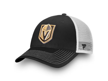 Pánska šiltovka Vegas Golden Knights NHLBlack/White Slúch Core Primary Trucker