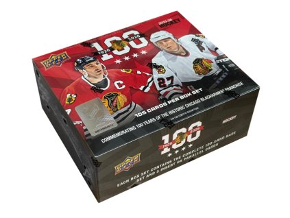 Hokejové Karty NHL 2025-26 Upper Deck Chicago Blackhawks Centennial Box Set