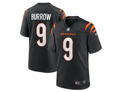 Pánský dres Joe Burrow #9 Cincinnati Bengals NFL Nike Game Home Jersey