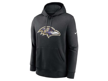 Pánská mikina Baltimore Ravens NFL Nike Club Logo Hoodie