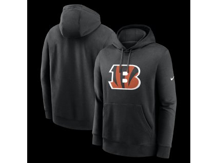 Pánská mikina Cincinnati Bengals NFL Nike Club Logo Hoodie