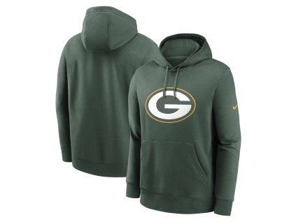 Pánská mikina Green Bay Packers NFL Nike Club Logo Hoodie