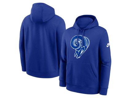 Pánská mikina Los Angeles Rams NFL Nike Club Logo Hoodie