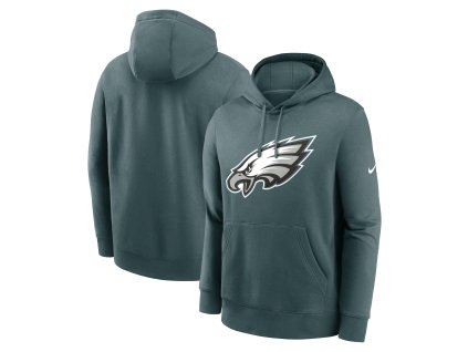Pánská mikina Philadelphia Eagles NFL Nike Club Logo Hoodie