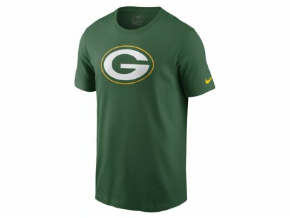 Pánská tričko Green Bay Packers NFL Nike Logo Essential Logo Cotton Tee