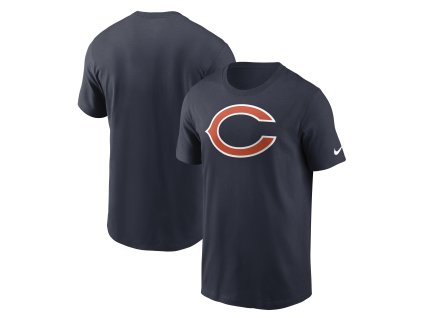 Pánská tričko Chicago Bears NFL Nike Logo Essential Logo Cotton Tee