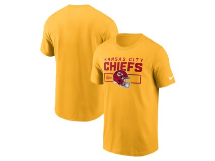 Pánská tričko Kansas City Chiefs NFL Nike SS Helmet Essential Tee