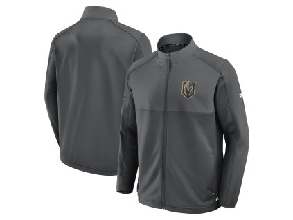 Pánská bunda Vegas Golden Knights NHL Authentic Pro Rink Poly Fleece FZ
