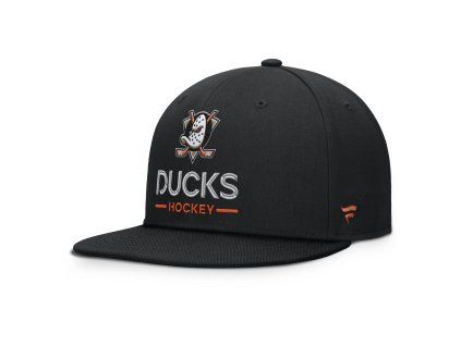 127529 panska ksiltovka anaheim ducks nhl authentic pro a cap flat brim square visor structured adjustable