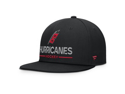 Pánská kšiltovka Carolina Hurricanes NHL Authentic Pro A/Cap Flat Brim Square Visor Structured Adjustable