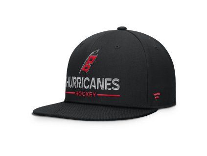 Pánska šiltovka Carolina Hurricanes NHL Authentic Pro A/Cap Flat Brim Square Visor Structured Adjustable