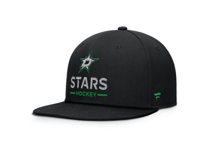 Pánská kšiltovka Dallas Stars NHL Authentic Pro A/Cap Flat Brim Square Visor Structured Adjustable