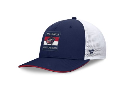 Pánská kšiltovka Columbus Blue Jackets NHL Authentic Pro A/Cap Structured Mid-Crown Adj Cap