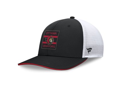 Pánská kšiltovka Ottawa Senators NHL Authentic Pro A/Cap Structured Mid-Crown Adj Cap