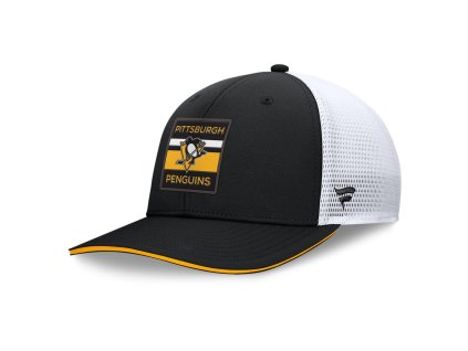 Pánská kšiltovka Pittsburgh Penguins NHL Authentic Pro A/Cap Structured Mid-Crown Adj Cap