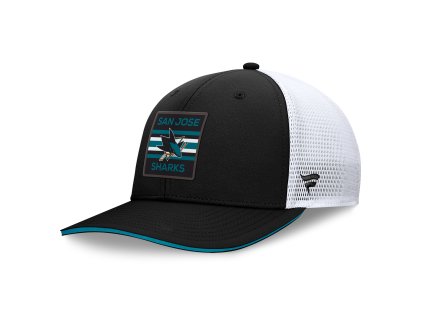 Pánská kšiltovka San Jose Sharks NHL Authentic Pro A/Cap Structured Mid-Crown Adj Cap
