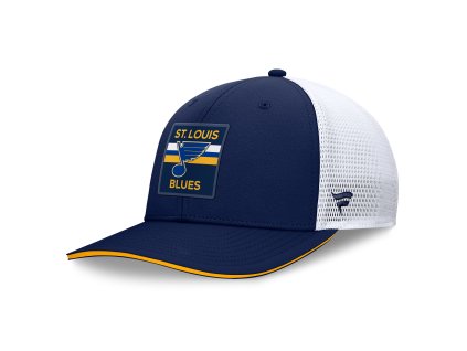 Pánská kšiltovka St. Louis Blues NHL Authentic Pro A/Cap Structured Mid-Crown Adj Cap