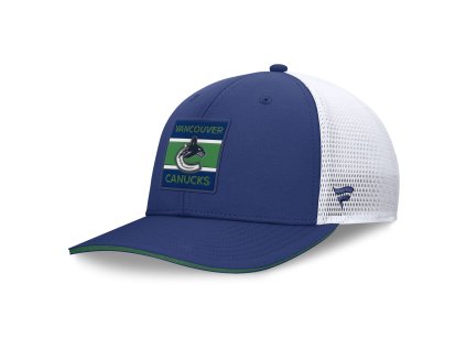Pánská kšiltovka Vancouver Canucks NHL Authentic Pro A/Cap Structured Mid-Crown Adj Cap