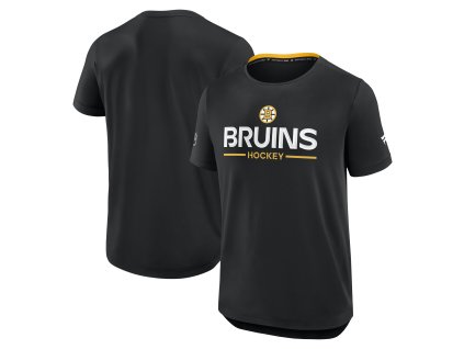 Pánská tričko Boston Bruins NHL Authentic Pro SS Rink Tee