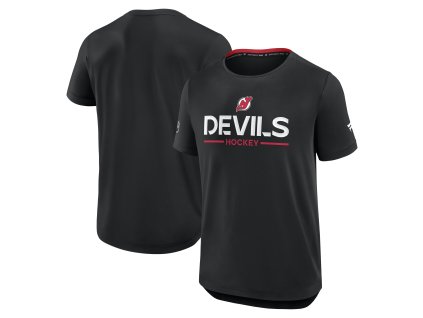 Pánská tričko New Jersey Devils NHL Authentic Pro SS Rink Tee