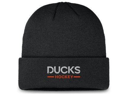 Pánská zimní čepice Anaheim Ducks NHL Authentic Pro A/Cap Cuffed Beanie