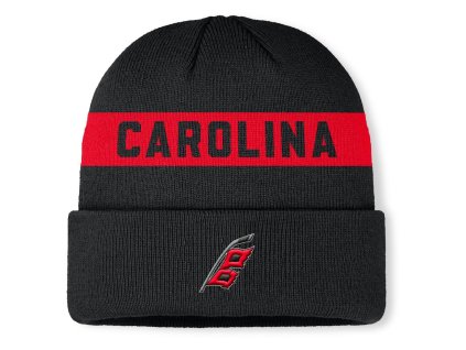 Pánská zimní čepice Carolina Hurricanes NHL Authentic Pro A/Cap Cuffed Beanie