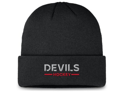 Pánská zimní čepice New Jersey Devils NHL Authentic Pro A/Cap Cuffed Beanie