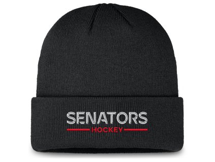 Pánská zimní čepice Ottawa Senators NHL Authentic Pro A/Cap Cuffed Beanie