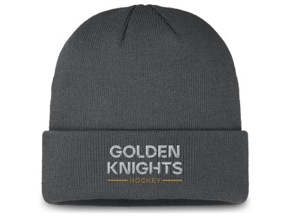 Pánská zimní čepice Vegas Golden Knights NHL Authentic Pro A/Cap Cuffed Beanie