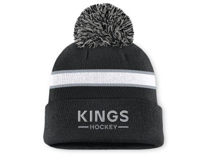 Dámská zimní čepice Los Angeles Kings NHL Authentic Pro W/Cap Cuffed Pom Beanie