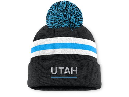 Dámská zimní čepice Utah Mammoth NHL Authentic Pro W/Cap Cuffed Pom Beanie