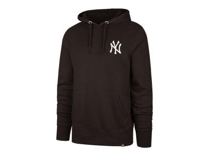 Pánská mikina New York Yankees MLB Imprint Backer ’47 BURNSIDE Hood