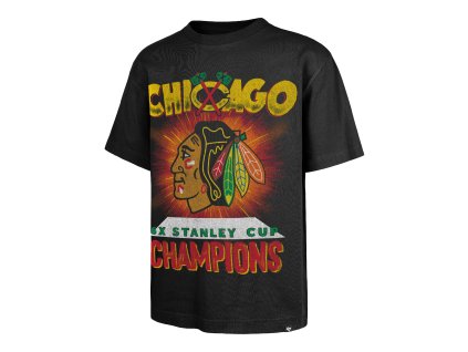 Pánské tričko Chicago Blackhawks NHL Sigma ’47 Foundation Tee
