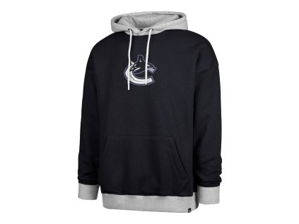 Pánská mikina Vancouver Canucks NHL ’47 Patch DROP SHOULDER Hood