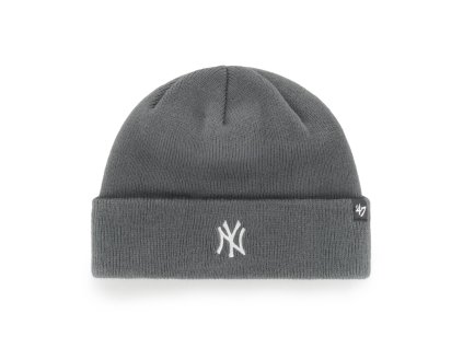 Pánská zimní čepice New York Yankees MLB Randle '47 CUFF KNIT Charcoal