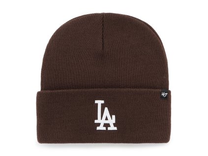 Pánská zimní čepice Los Angeles Dodgers MLB Sox Haymaker ’47 CUFF KNIT Brown