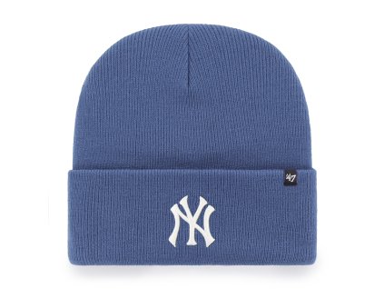Pánska zimná čiapka New York Yankees MLB Haymaker '47 CUFF KNIT Timber Blue